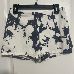 Stylish Black and White Women's Shorts